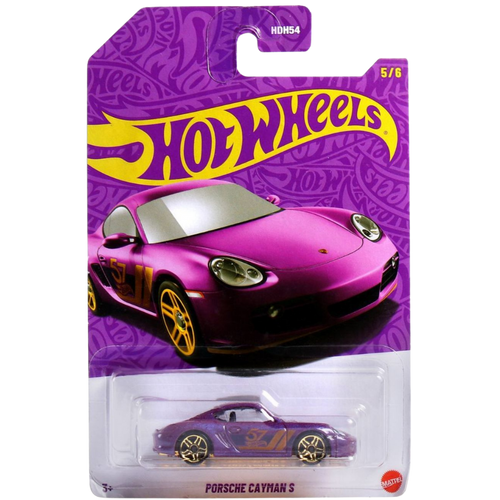 Hot Wheels Anniversary Edition – Porsche Cayman S (Purple) | Premium Diecast Car 1:64