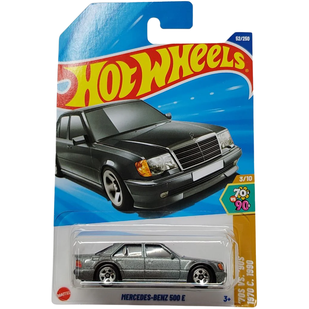 Hot Wheels Mainline – Mercedes-Benz 500 E | Classic German Luxury Diecast 1:64