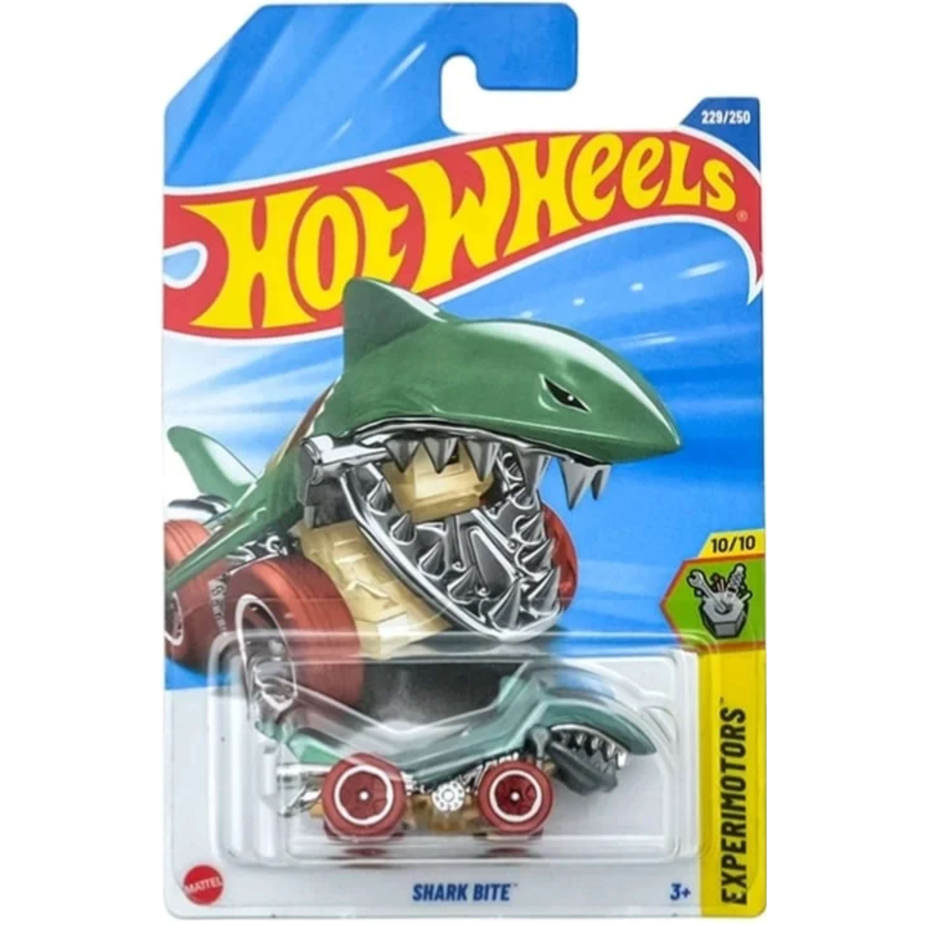 Hot Wheels Mainline Shark Bite (Treasure Hunt) – 1:64 Scale Fantasy Diecast Car