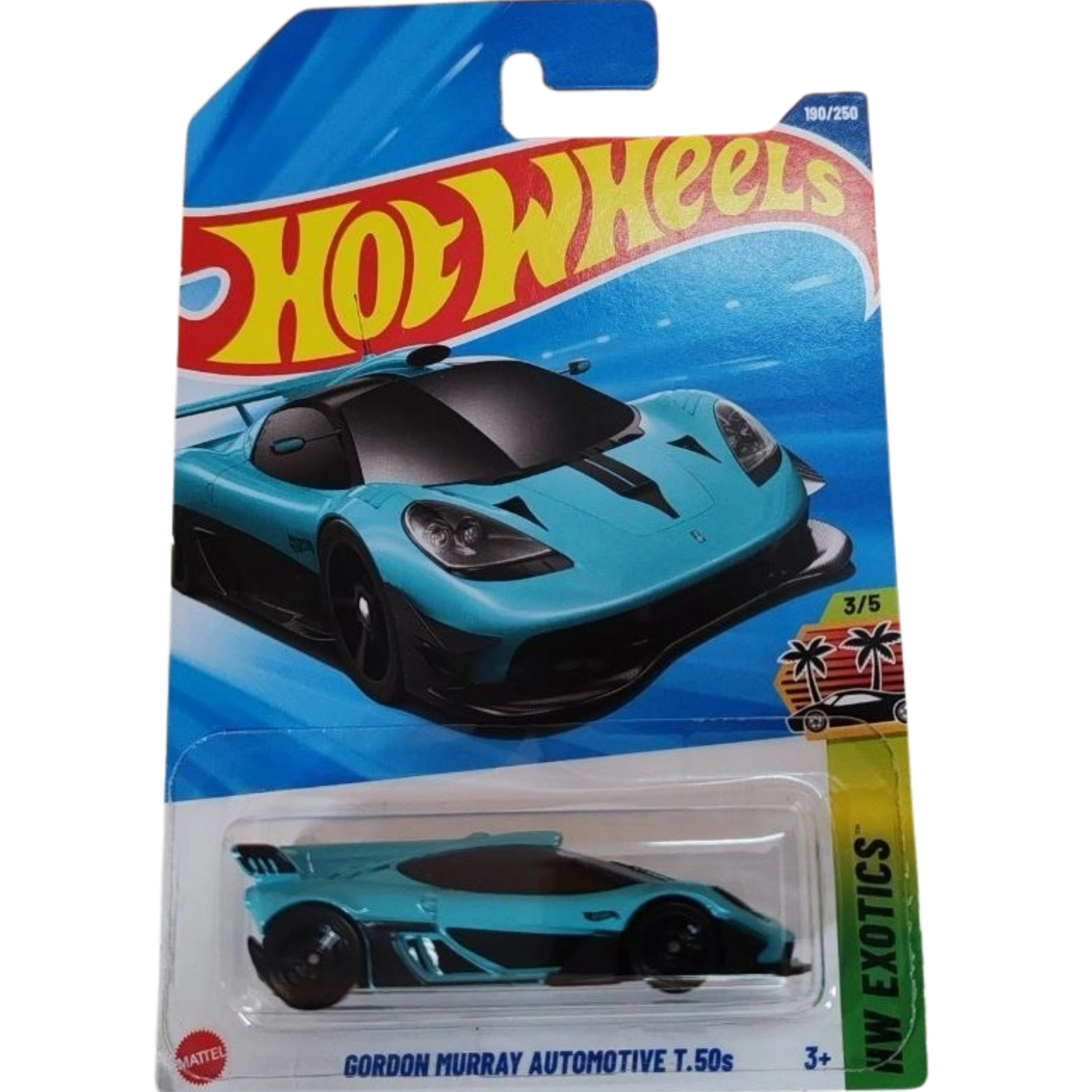 Hot Wheels Mainline Gordon Murray T.50s – 1:64 Scale Diecast Hypercar