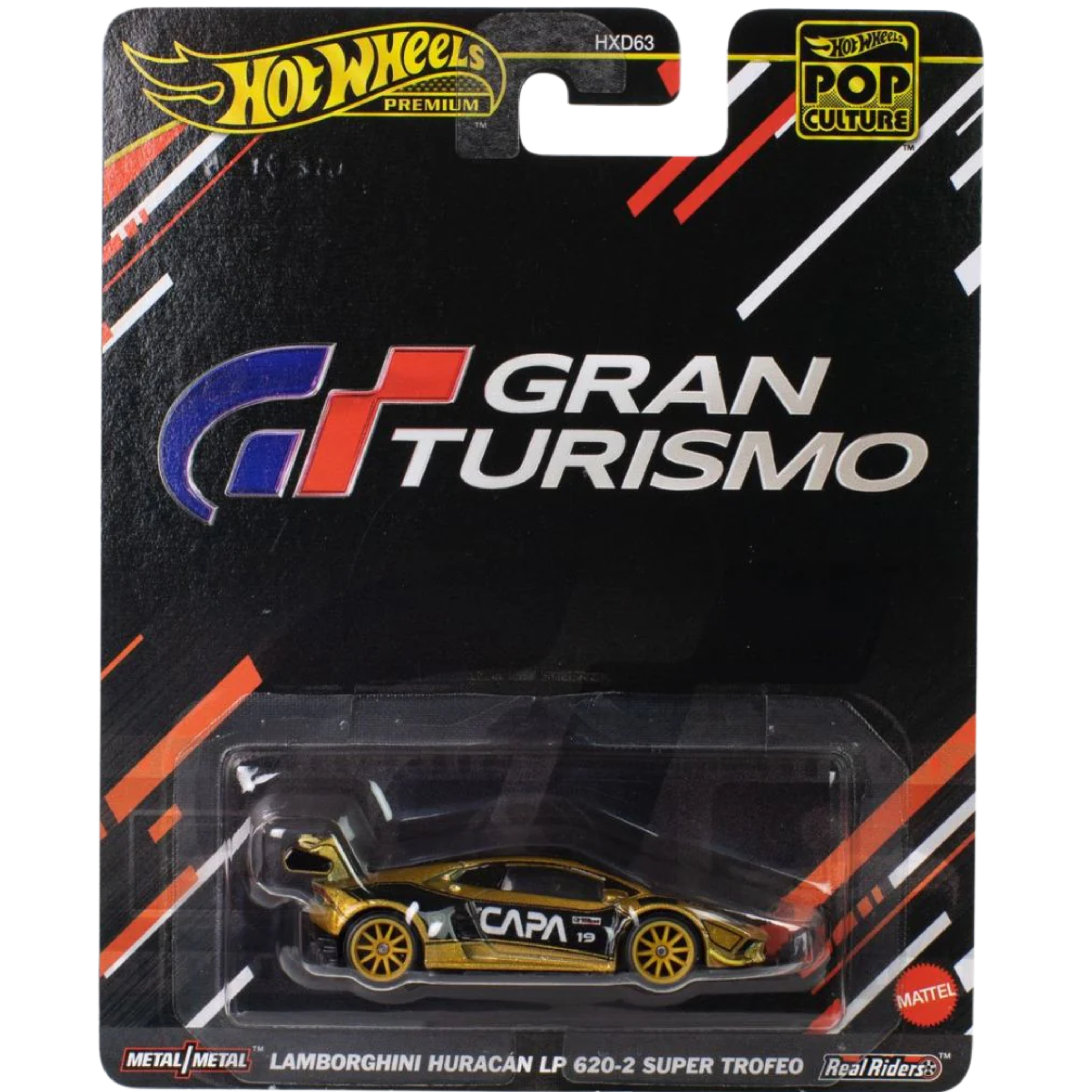 Hot Wheels Premium Gran Turismo – Lamborghini LP 620-2 Super Trofeo (Limited Edition)